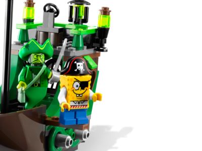 Lego® Sponge Bob Minifigur Flying Dutchman aus Set 3817 ohne Mütze Neu 