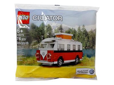New /& Sealed LEGO Creator Super Rare Mini VW T1 Camper Van 40079