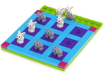 Tic Tac Toe Game 4.5 cm Blue, Toys \ Games