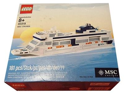 Lego 40318Neu und originalverpackt MSC Cruises 