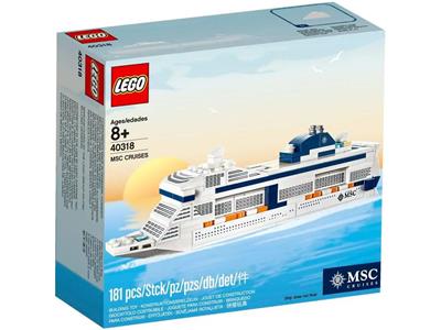 LEGO 40318 Ferries MSC Cruises BrickEconomy