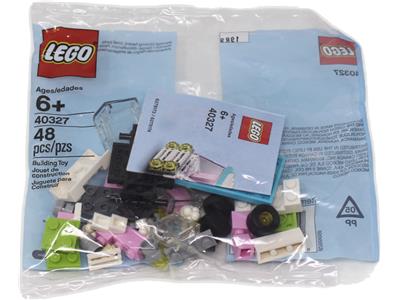48 pieces pink blue LEGO Ice Cream Truck Mini Build Set 40327 sealed 