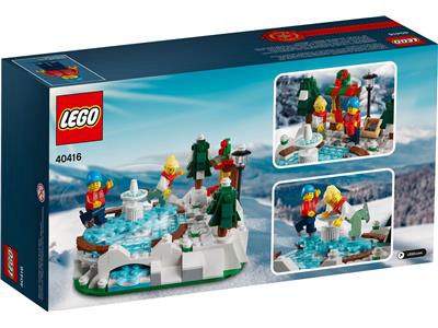 LEGO 40416 Limited Edition Ice Skating Rink 304pcs Factory Sealed 
