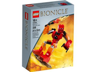The 2023 LEGO 40581 BIONICLE Tahu and Takua official photos