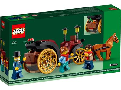 てつて LEGO 40603 Christmas Wintertime Carriage Ride | BrickEconomy