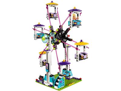 lego 41130 friends amusement park roller coaster construction set
