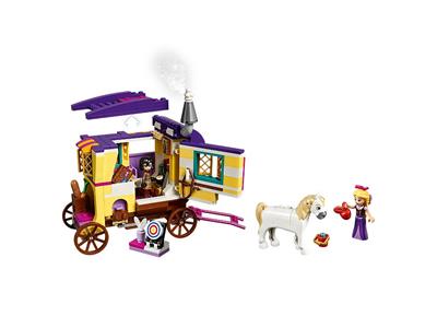 lego rapunzel caravan