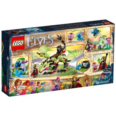 lego elves goblin king dragon