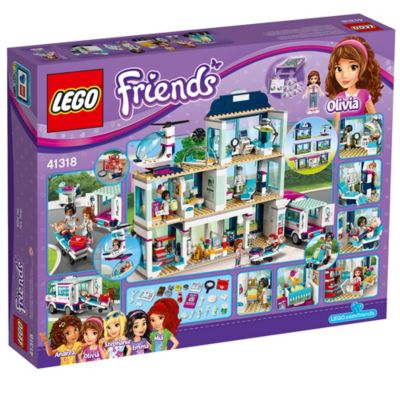 Lego Friends Pigeon Lake City Hospital 41318 Num Express Mail From Japan 