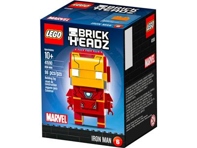 LEGO BrickHeadz Iron man 41590 New Factory Sealed 