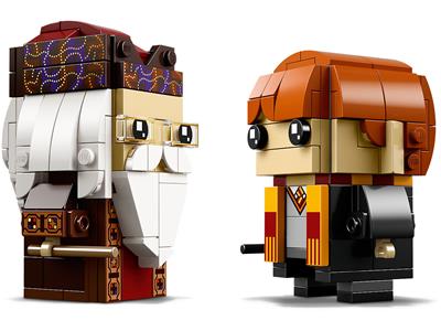 lego brickheadz ron and dumbledore