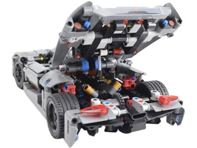 LEGO 42173 Technic Koenigsegg Jesko Absolut Grey Hypercar