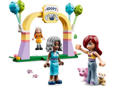 Jouet LEGO Friends La journée d'adoption des animaux de compagnie 42615