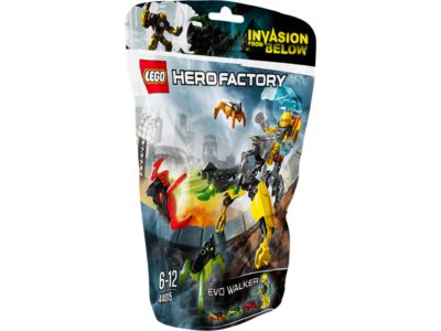LEGO 2 x gambe meccanicamente Hero Factory EVO 15343 GIALLO 44015 44021 44022 44029 
