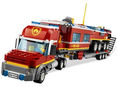 lego city fire transporter 4430