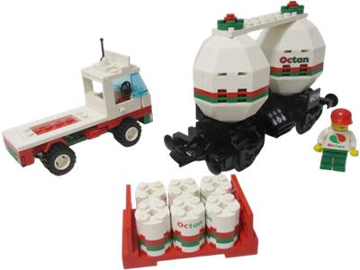 LEGO 4537 Trains Octan Twin Tank Rail Tanker BrickEconomy