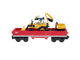 Railroad Tractor Flatbed thumbnail