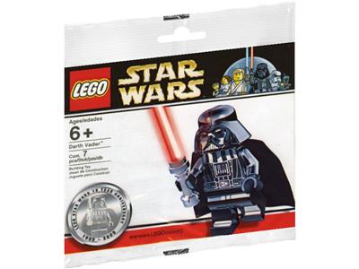 chrome lego darth vader