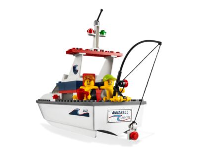 lego fishing boat 4642