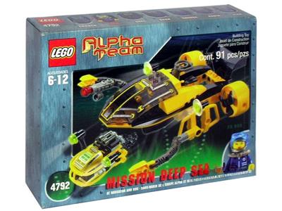LEGO 4792 Mission Deep Sea Alpha Team Navigator and ROV | BrickEconomy