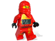 Ninjago Kai Minifigure Clock thumbnail