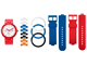 Multi-stud Red Adult Tachymeter Watch thumbnail