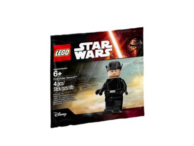 New Sealed Lego Star Wars Polybag First Order General Minifigure 5004406
