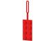 2x4 Red Luggage Tag thumbnail