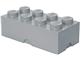 8 Stud Medium Stone Gray Storage Brick Drawer thumbnail