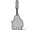 Darth Vader Bag Tag thumbnail