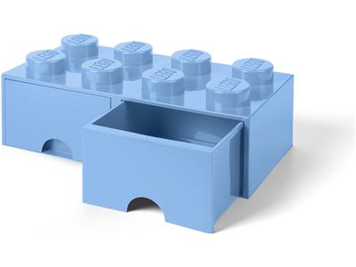 8-Stud Brick Drawer – Light Blue 5006311, Other
