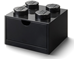 4 Stud Desk Drawer Black thumbnail