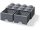 8 Stud Dark Gray Storage Brick Drawer thumbnail