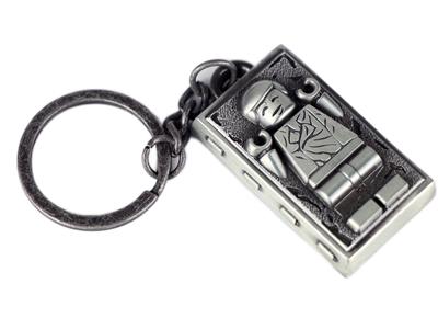LEGO 5006363 Han Solo Carbonite Metal Keychain | BrickEconomy