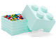 4 Stud Storage Brick Aqua Blue thumbnail