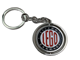 Retro Spinning Keychain 1950s Logo thumbnail