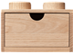 Wooden Desk Drawer 4 Light Oak thumbnail