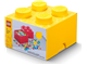 4 Stud Storage Brick Yellow thumbnail