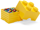 4 Stud Storage Brick Yellow thumbnail