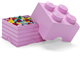 4 Stud Storage Brick Light Purple thumbnail