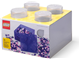 White Clear Brick Shaped Storage Box thumbnail