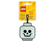 Skeleton Head Glow In The Dark Bag Tag thumbnail