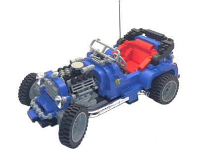 Blue fury hot rod lego hotsell