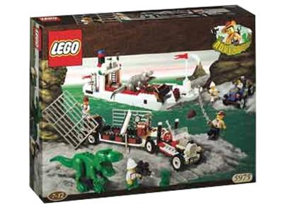 LEGO 5975 Adventurers Dino Island T-Rex Transport | BrickEconomy