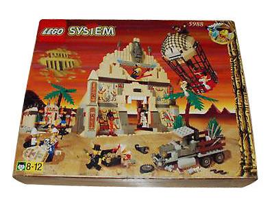 Lego Personnage Adventure minifig Dr Charles Lightning Egypte du 5988 5978 ... 