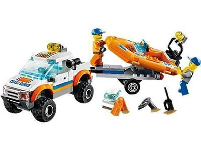 Lego ® minifigura town city guardacostas Coast Guard Rescuer set 60012-cty0409 