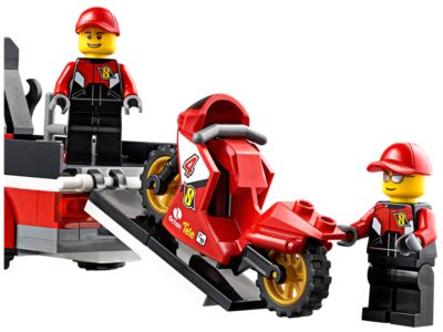 LEGO Figur Racers Racing Bike Driver 2 rac057 60084
