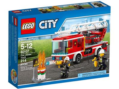 IFF LEGO 60107 City Fire Ladder Truck | BrickEconomy