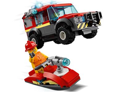 LEGO® City Feuerwehr 60215 Feuerwehr-Station OVP 