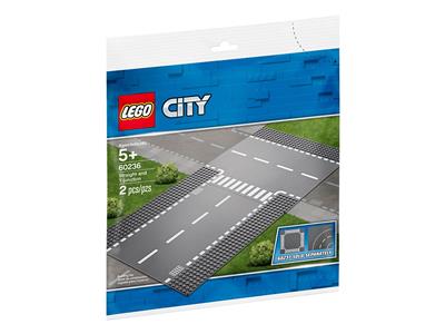 LEGO 60236 City Straight & T-Junction | BrickEconomy